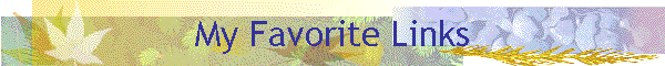 My Favorite Links